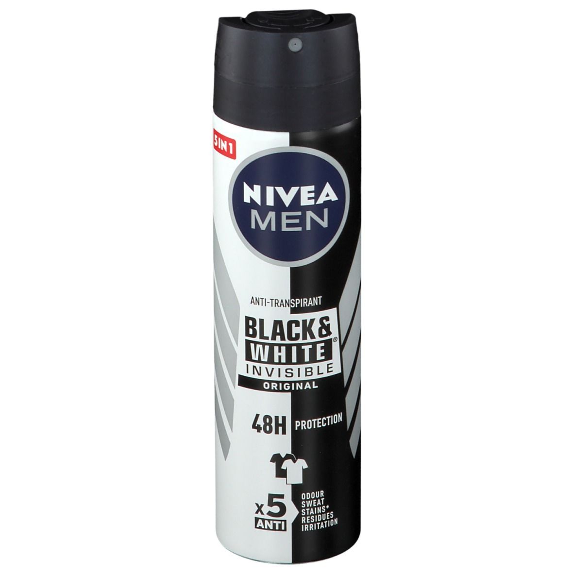 NIVEA® MEN Deodorant  Invisible Black & White Spray