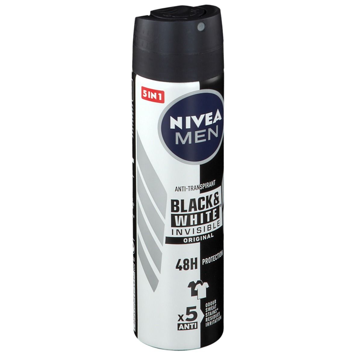 NIVEA® MEN Deodorant  Invisible Black & White Spray