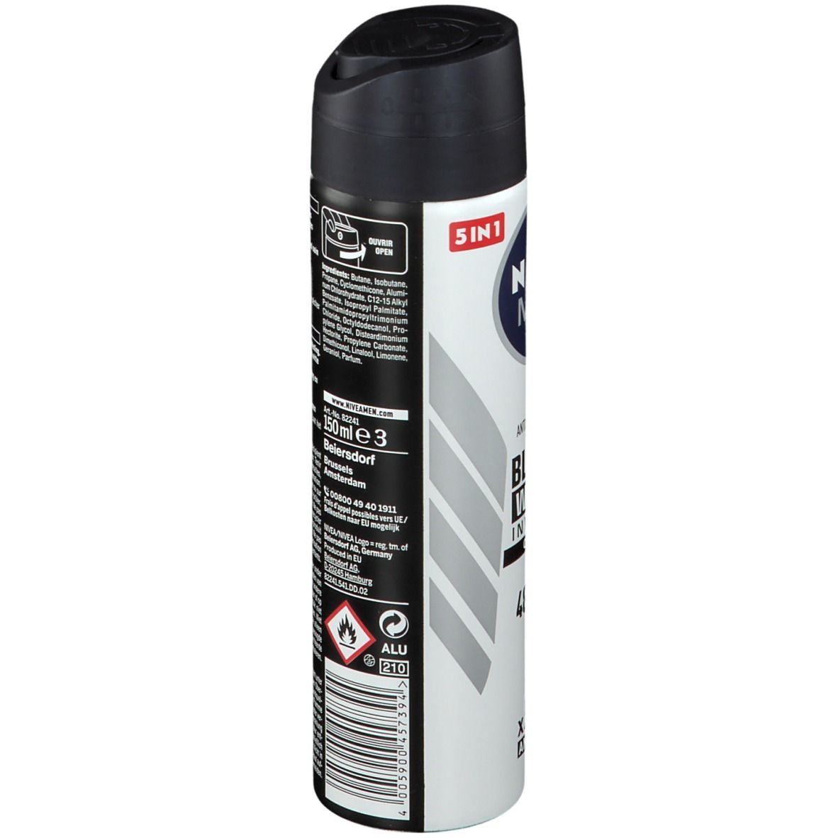 NIVEA MEN Black & White Invisible Original Déodorant Spray 48h