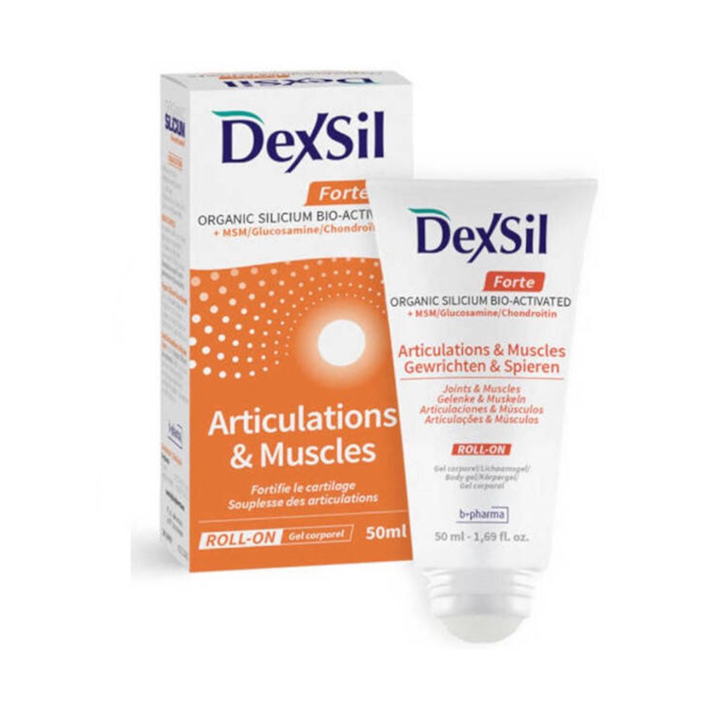 Dexsil Forte Articulations & Muskeln Silicium + MSM/Glucosamin/Chondroitin Gel Roll-on