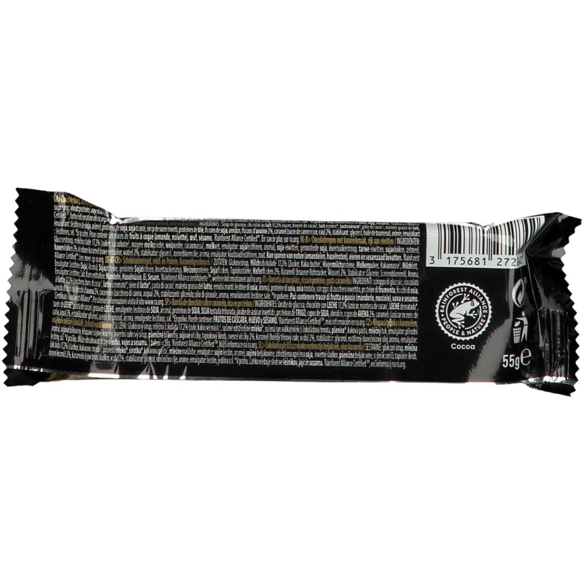 isostar HIGH PROTEIN TOFFEE CRUNCHY BAR