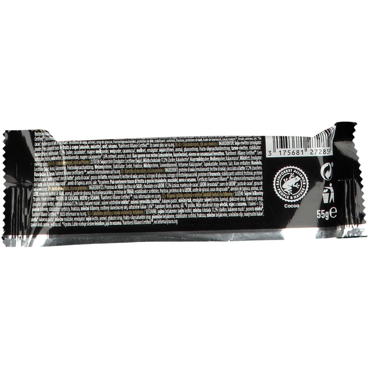 isostar HIGH PROTEIN TOFFEE CRUNCHY BAR