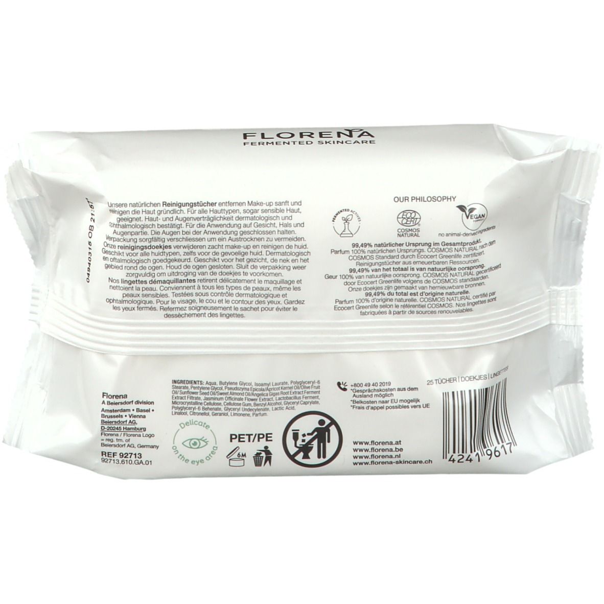 FLORENA Fermented Skincare Abschminktücher