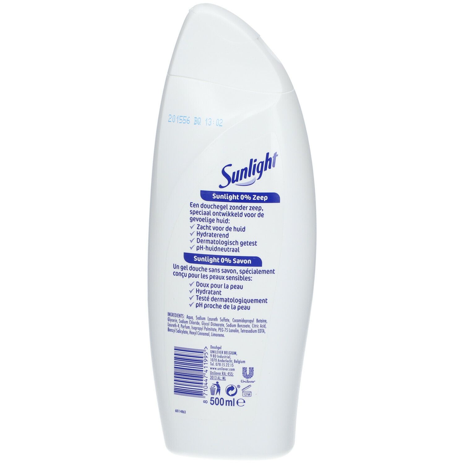 Sunlight 0% Gel douche sans savon