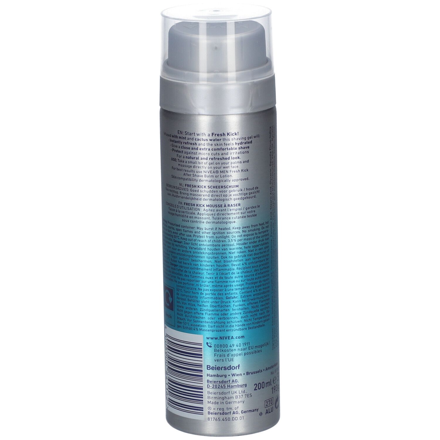 NIVEA MEN RASIERSCHAUM FRESH KICK