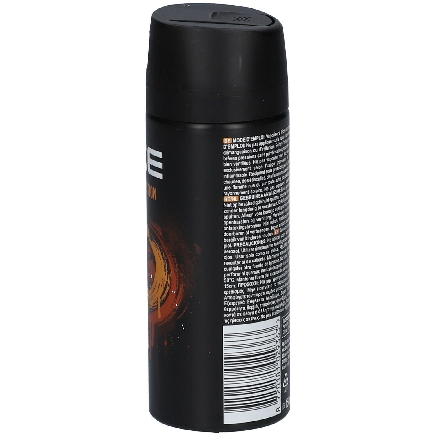 AXE DARK TEMPTATION DÉODORANT BODYSPRAY 48H DE FRAÎCHEUR