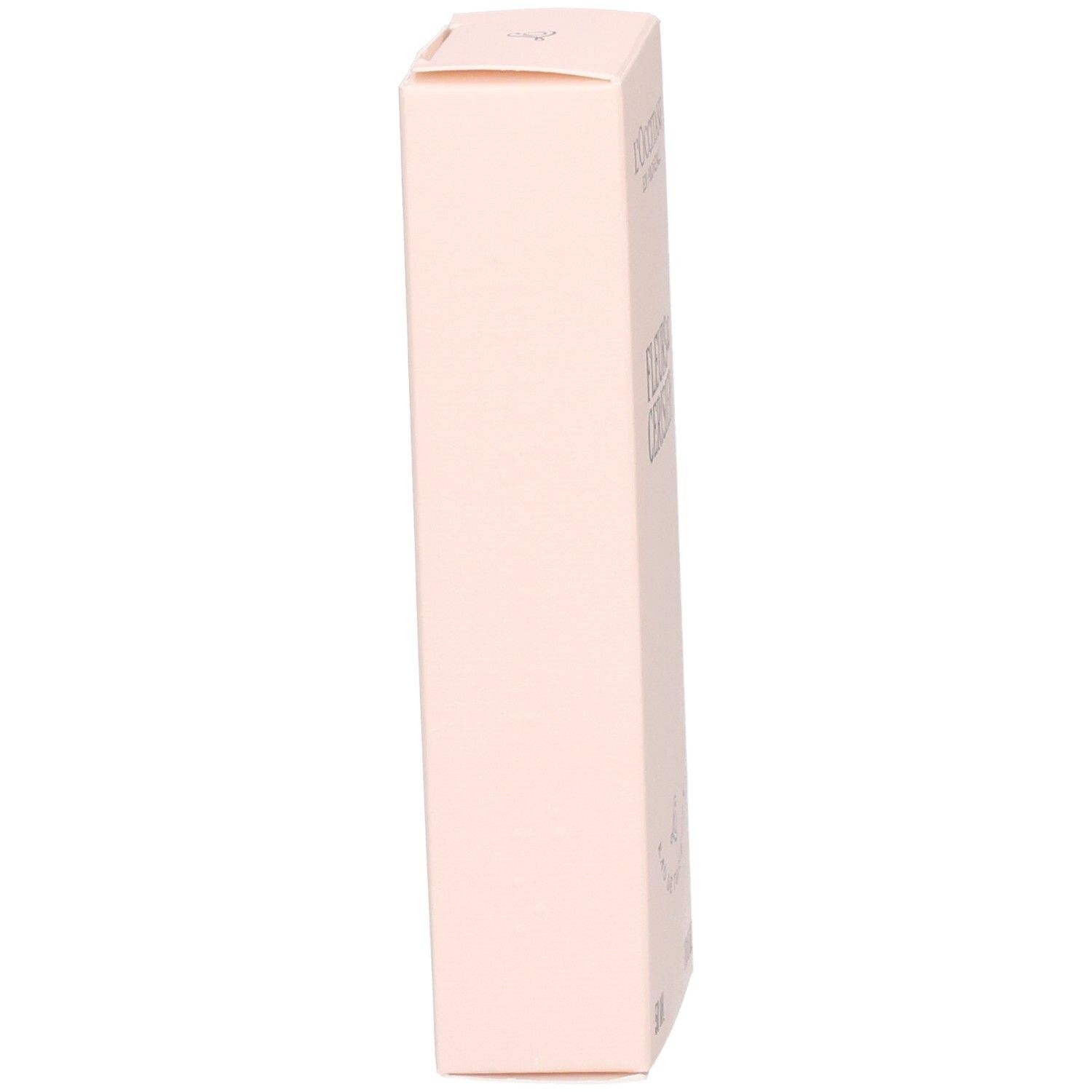 Seite der rosa L'OCCITANE Eau de Toilette Verpackungsbox.