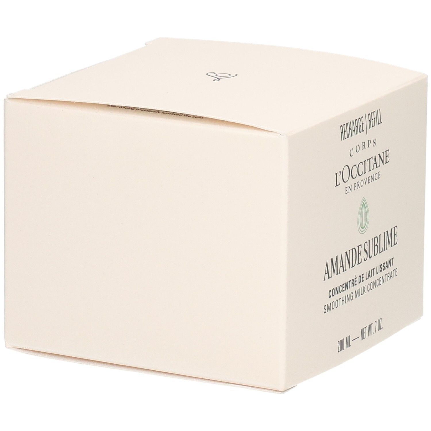 L'Occitane Amande Sublime Glättende Milchkonzentrat Nachfüllpackung. 200 ml.