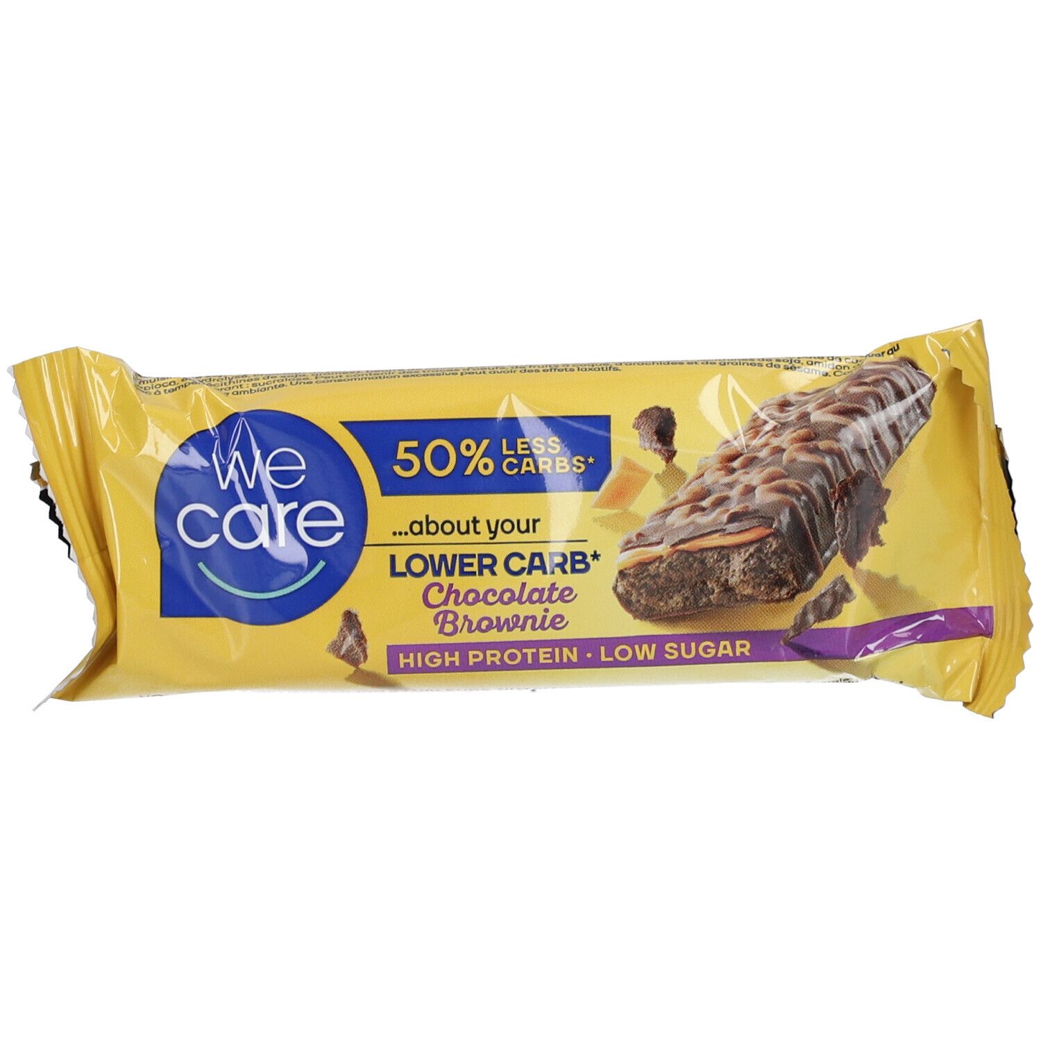 We Care High Protein Riegel Chocolate Brownie
