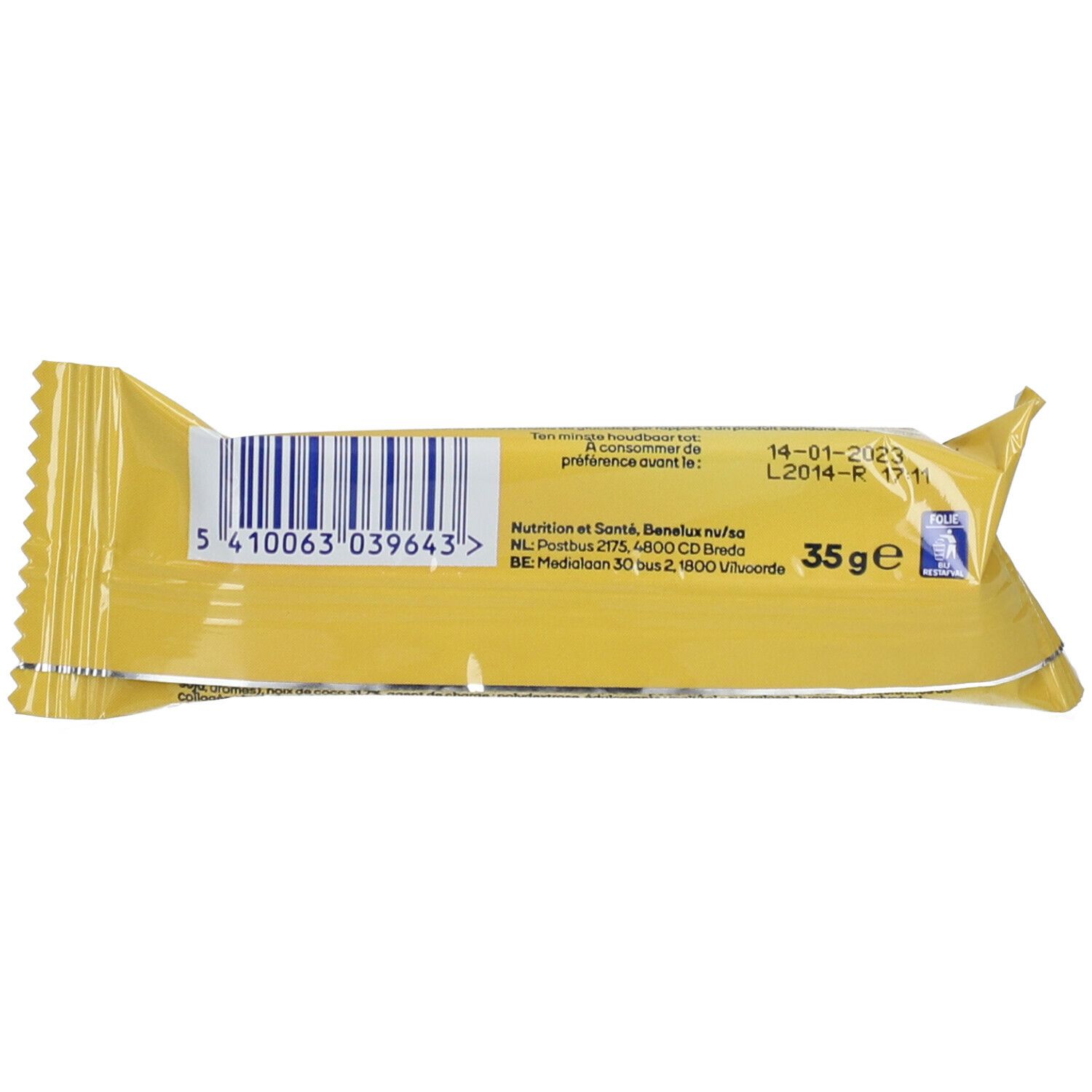 We Care High Protein Barre Chocolat Noix de Coco