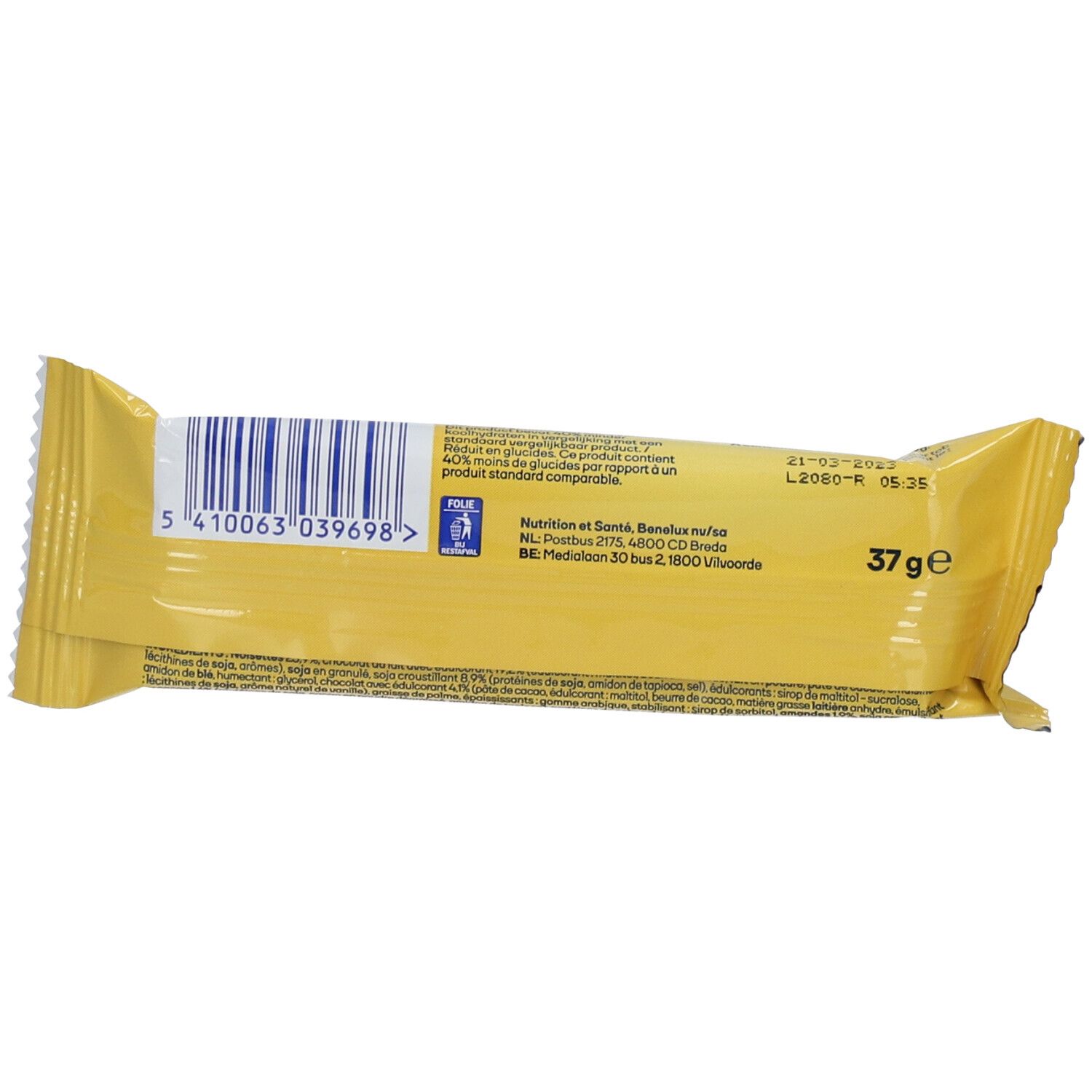 We Care Chocolate Hazelnut Riegel