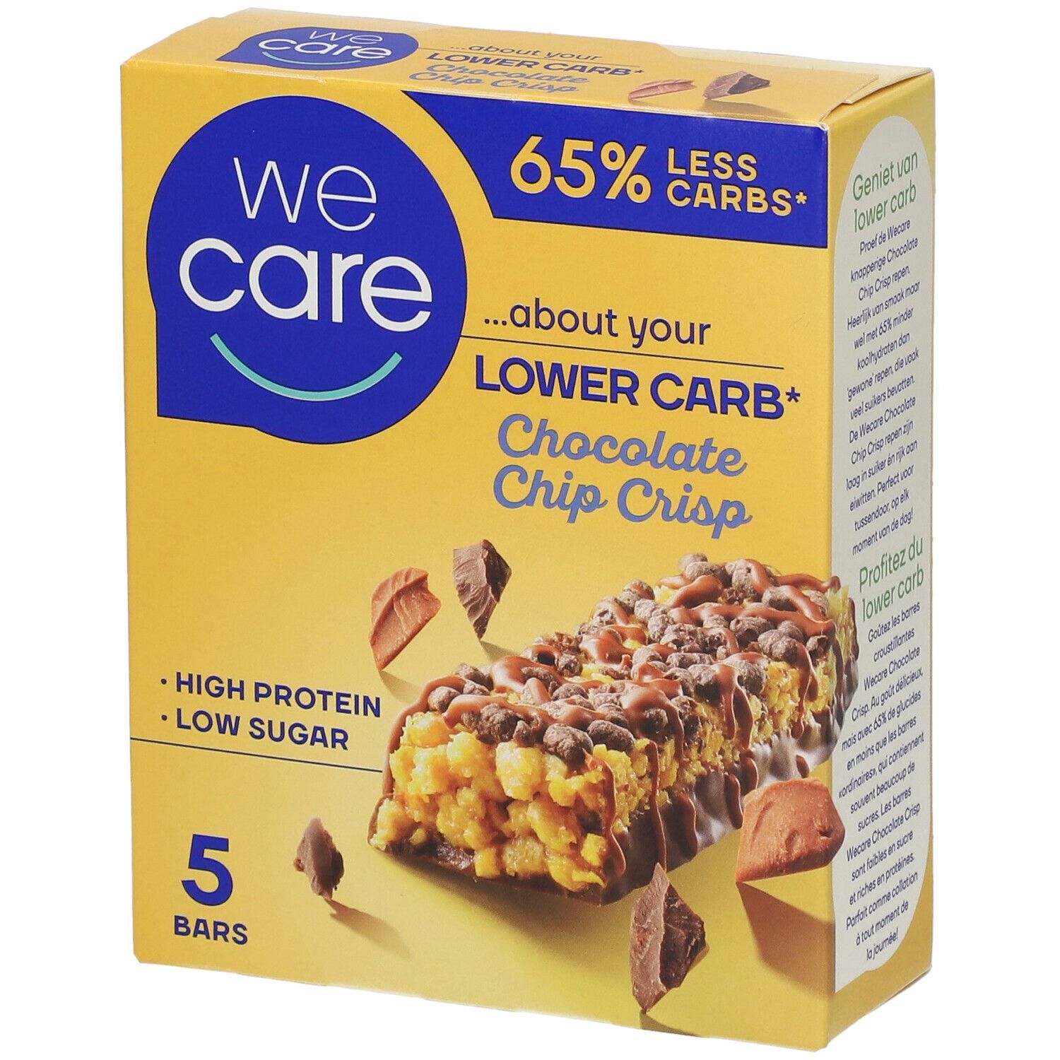 We Care Barre Croustillant aux pépites de chocolat