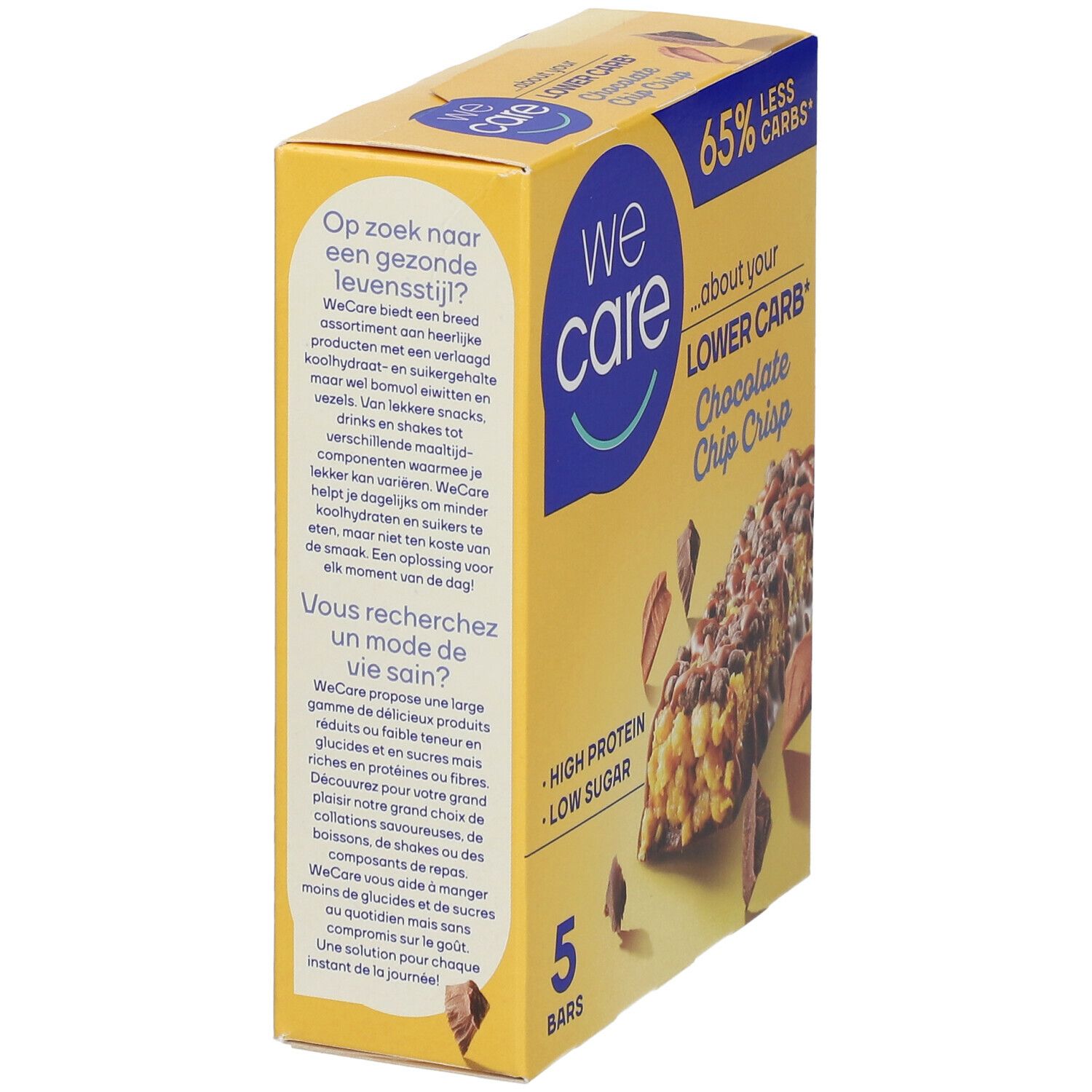 We Care Barre Croustillant aux pépites de chocolat