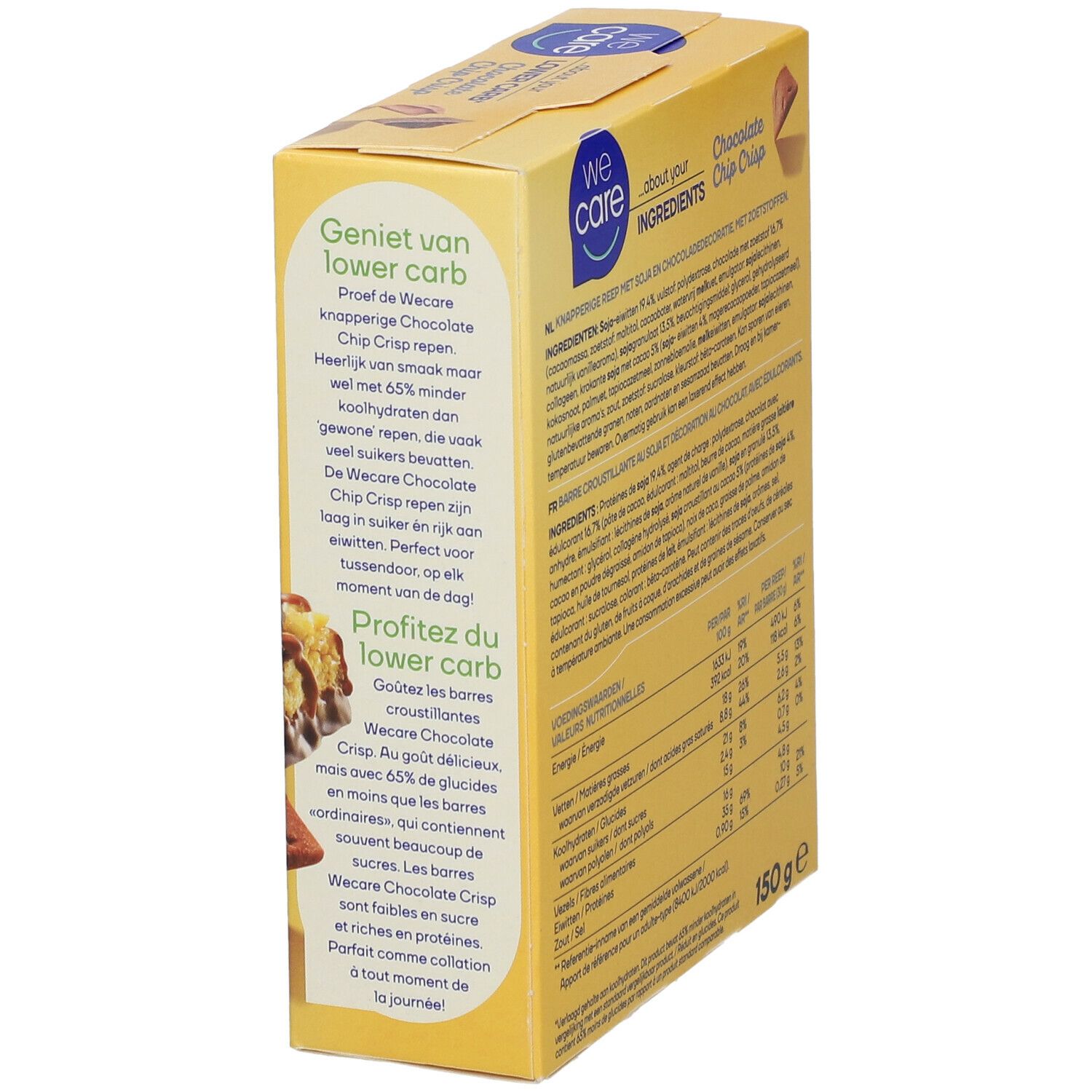 We Care Barre Croustillant aux pépites de chocolat