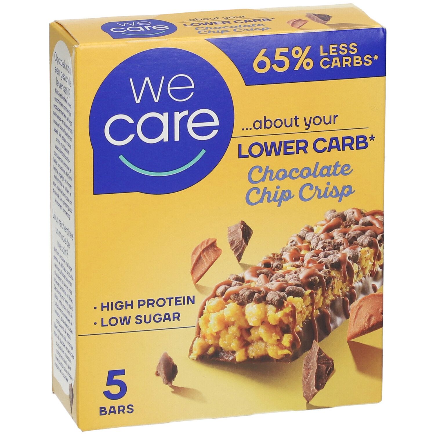We Care Barre Croustillant aux pépites de chocolat