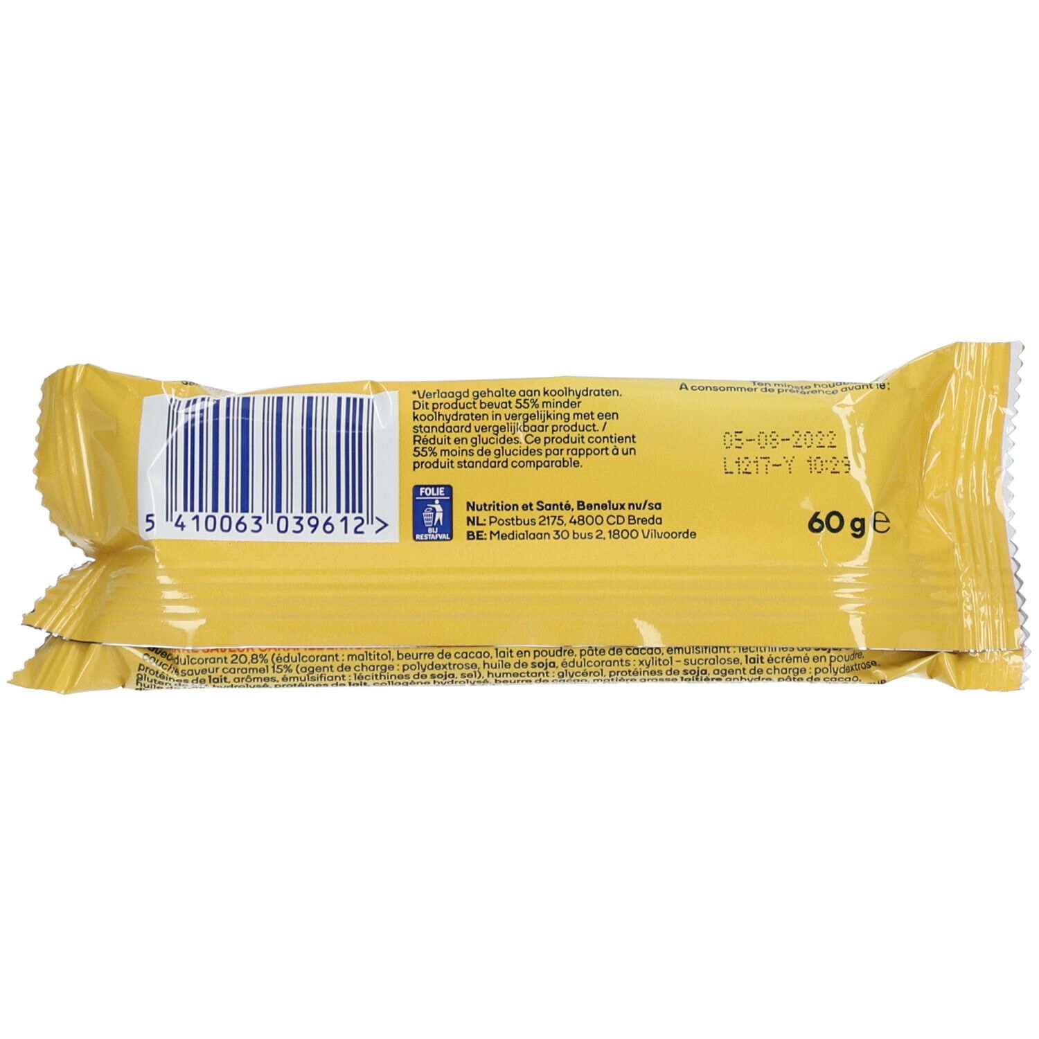 We Care Fudge Caramel Riegel