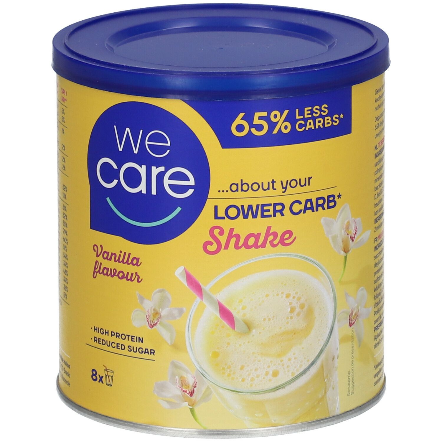 we care LOWER CARB* Shake Vanilla