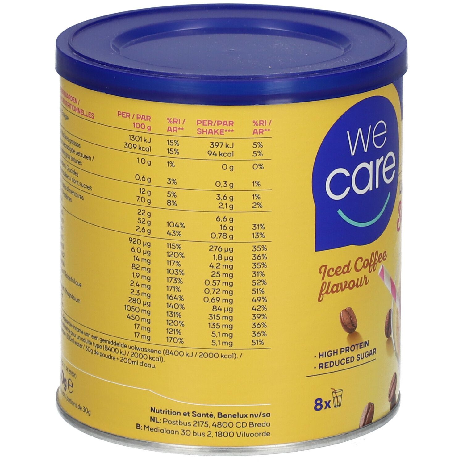 We Care Lower Carb Shake Iced Coffee