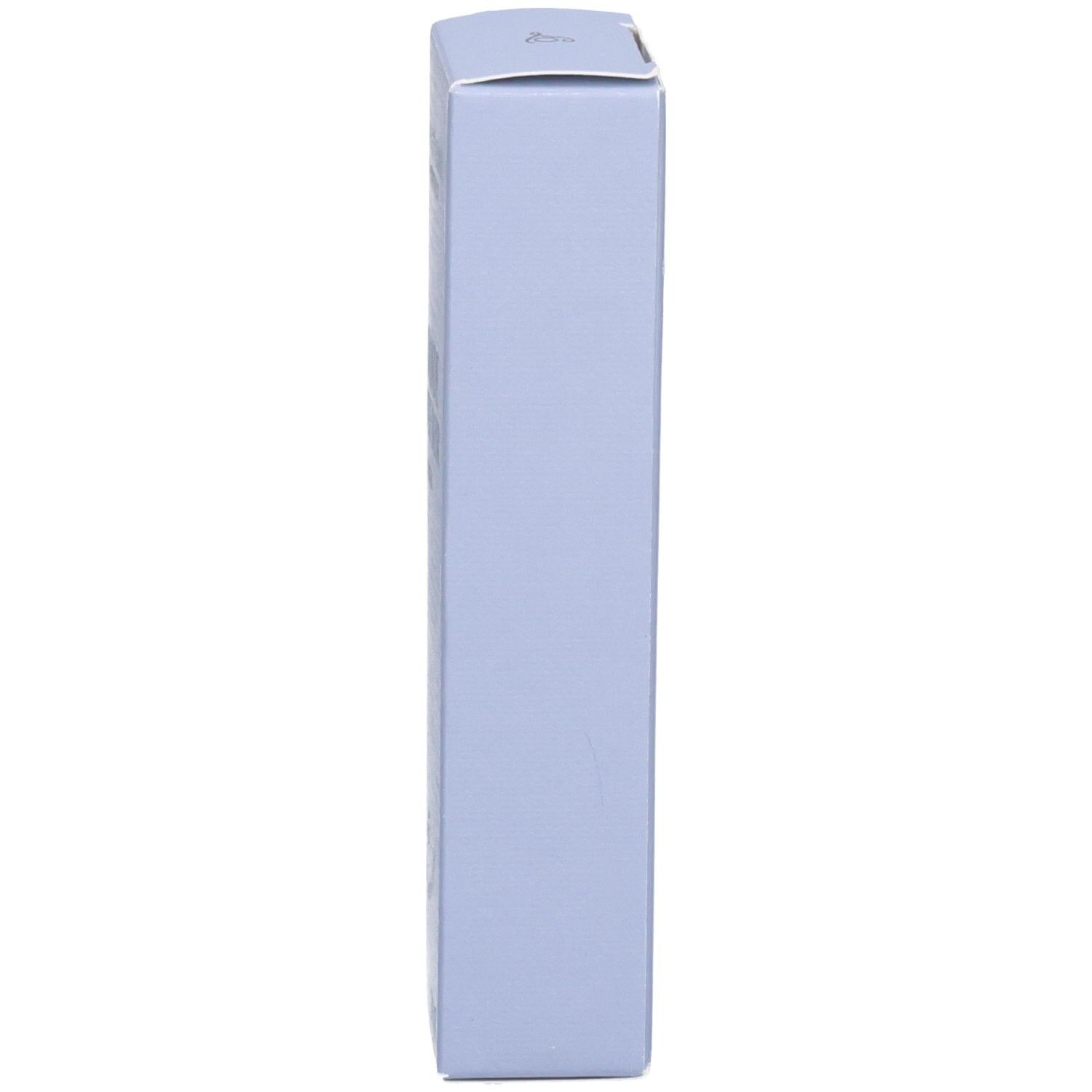 Andere Seitenansicht der hellblauen Faltschachtel für L'OCCITANE Eau de Toilette Lavande Poivre Noir.