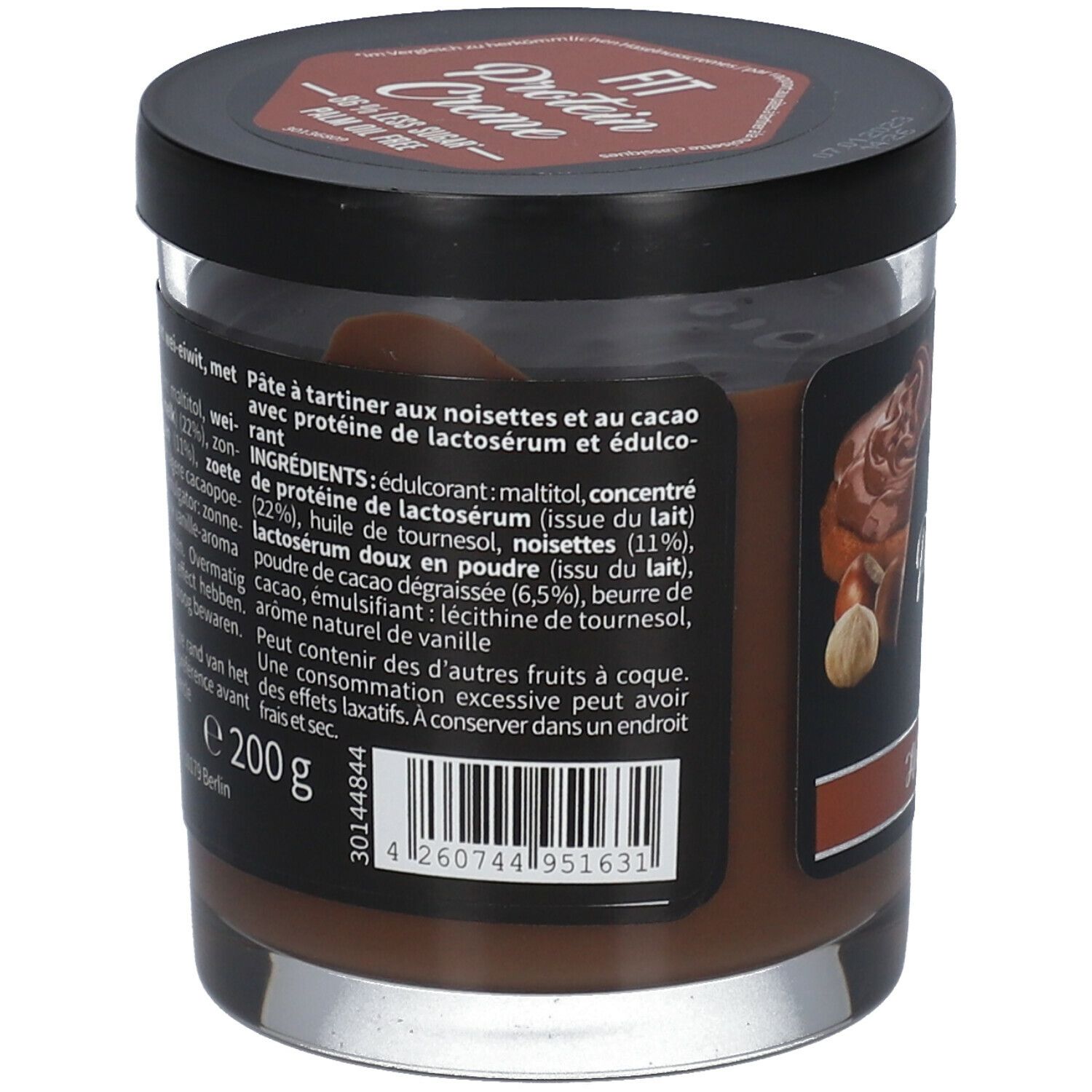 nu3 Fit Protein Brotaufstrich Kakao-Haselnuss
