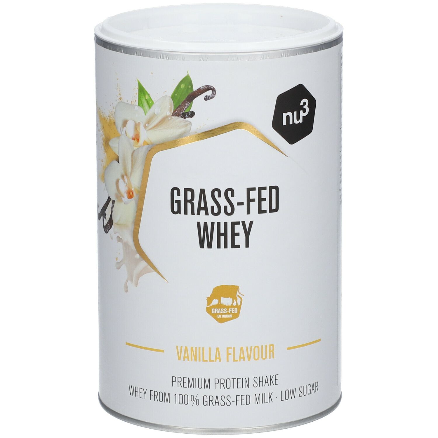 nu3 Grass-Fed Whey, isolat de whey chocolat-vanille