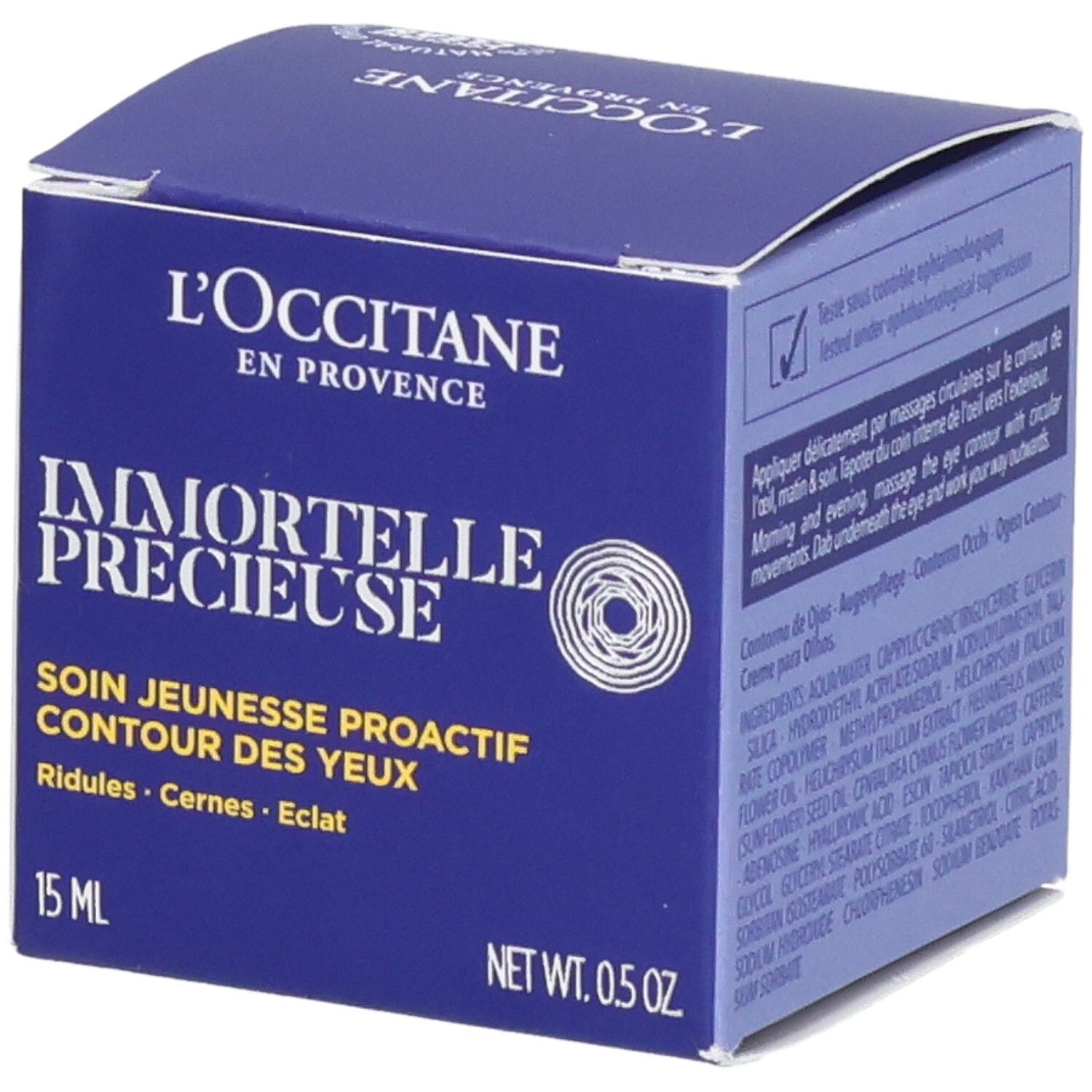 L'OCCITANE Augencreme „Immortelle Précieuse“: product photo