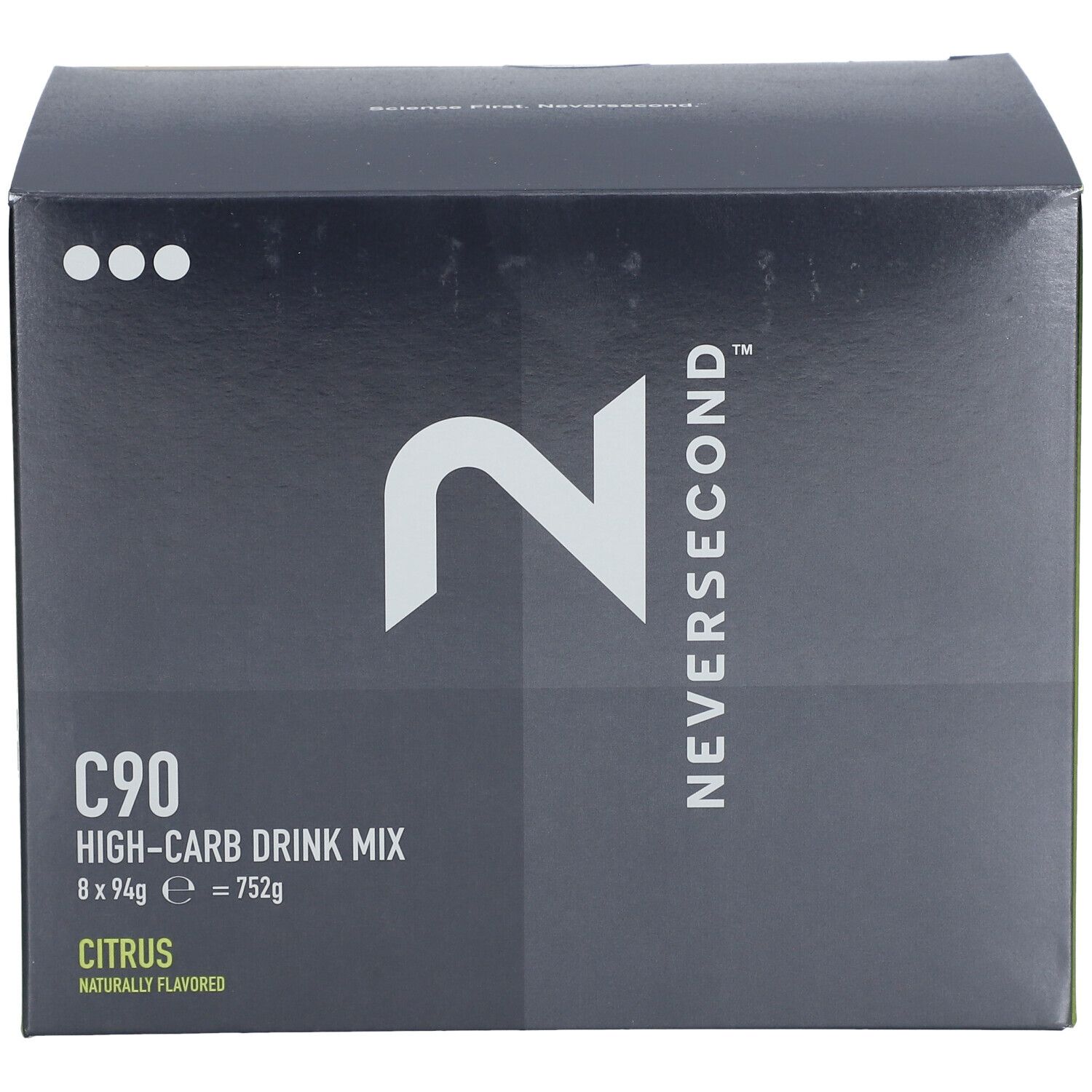 Neversecond™ C90 High-Carb Drink Mix Citron 8x94 g boisson