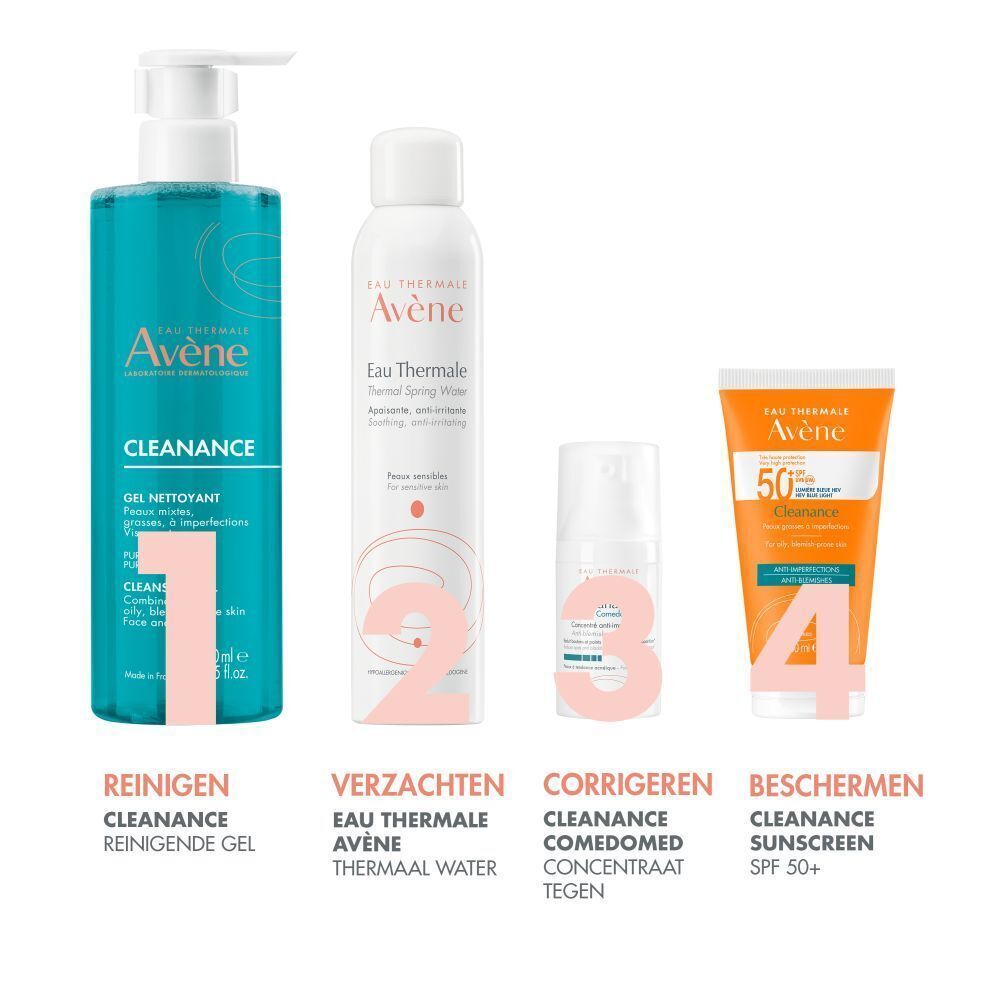 Avène Cleanance Reinigungsgel mit Pumpzerstäuber, 400ml.