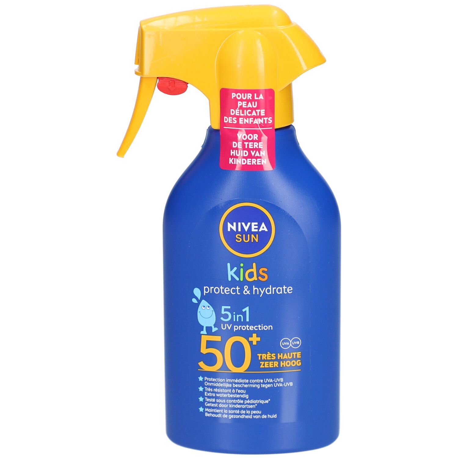 NIVEA Sun Kids Protect & Hydrate 5 in 1 Sonnenschutz-Spray SPF50+