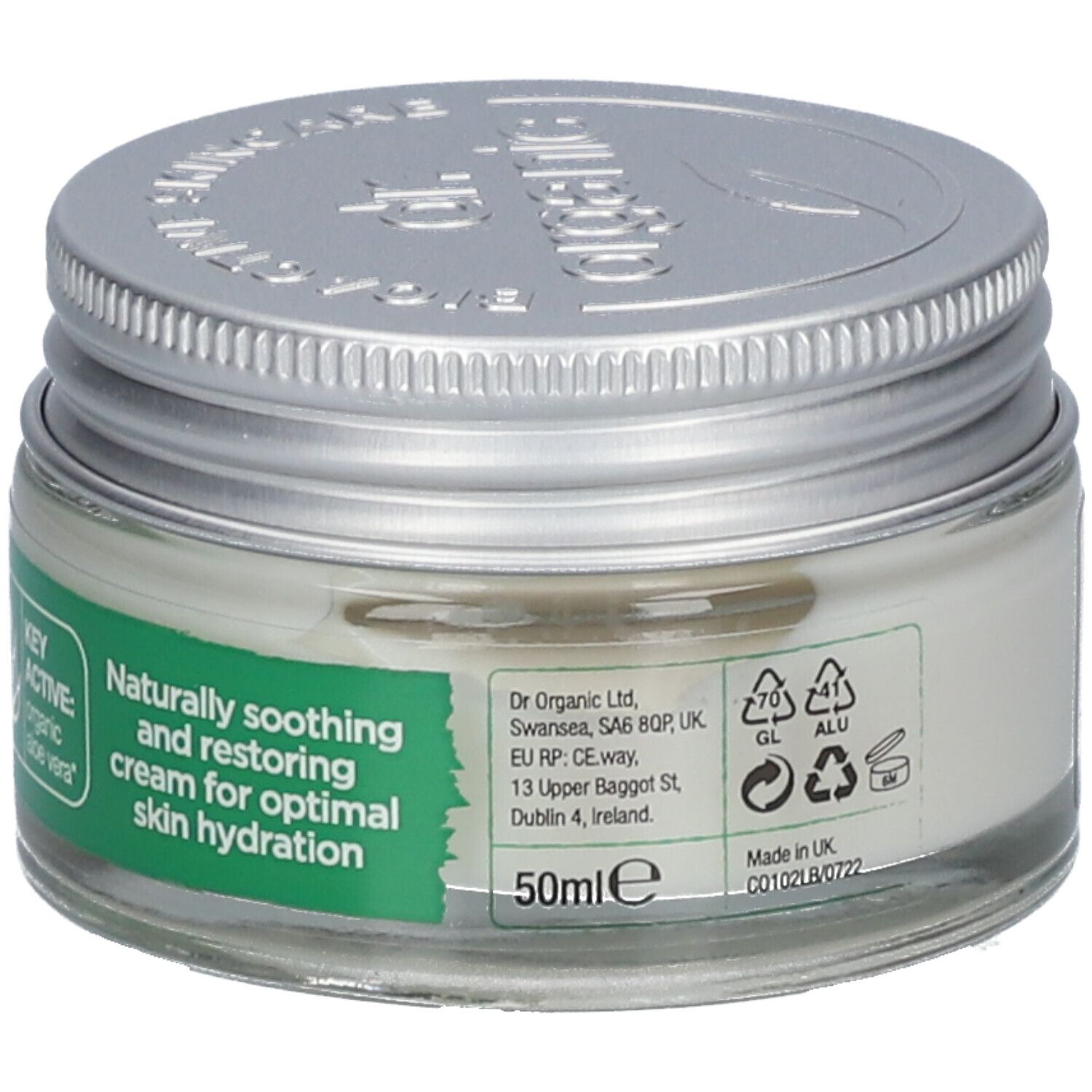 dr.organic® Bio-Aloe-Vera-Konzentrat-Creme