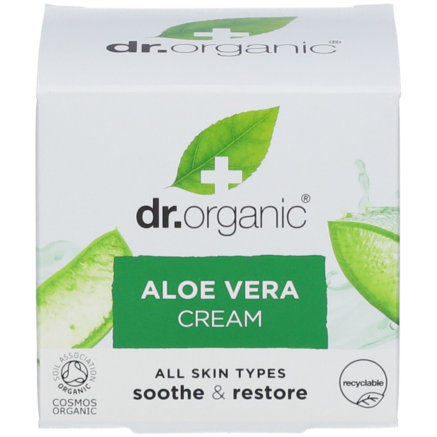 dr.organic® Bio-Aloe-Vera-Konzentrat-Creme