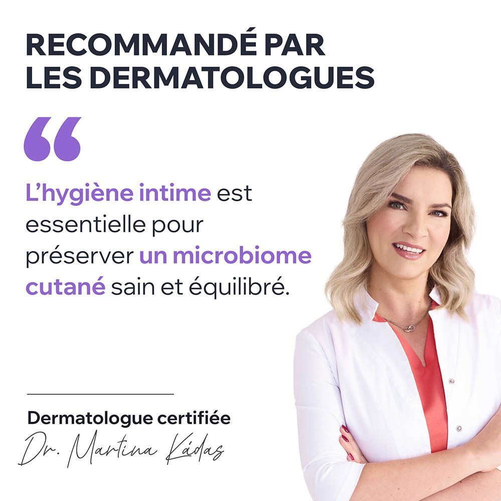 Routine d'hygiène intime : flacon pompe et spray URIAGE GYN-PHY.