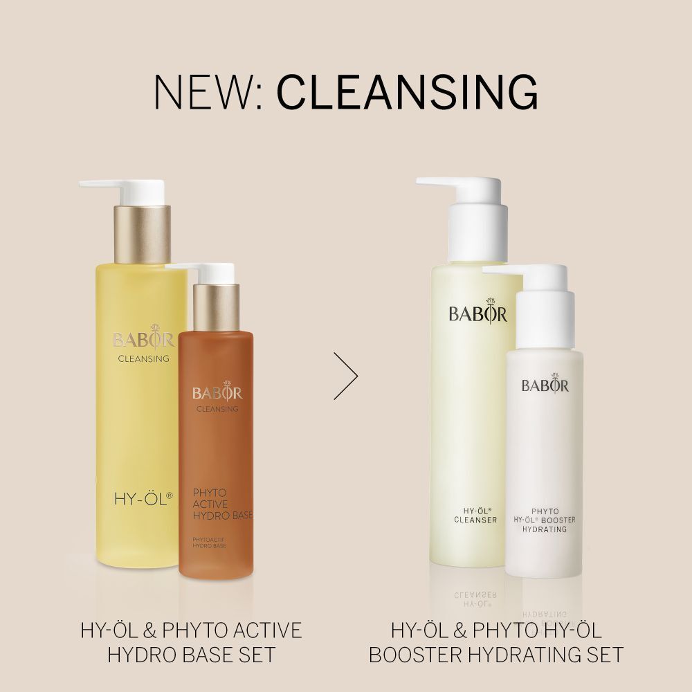 BABOR HY-OL Cleanser & Phyto HY-ÖL Booster Set Hydratant