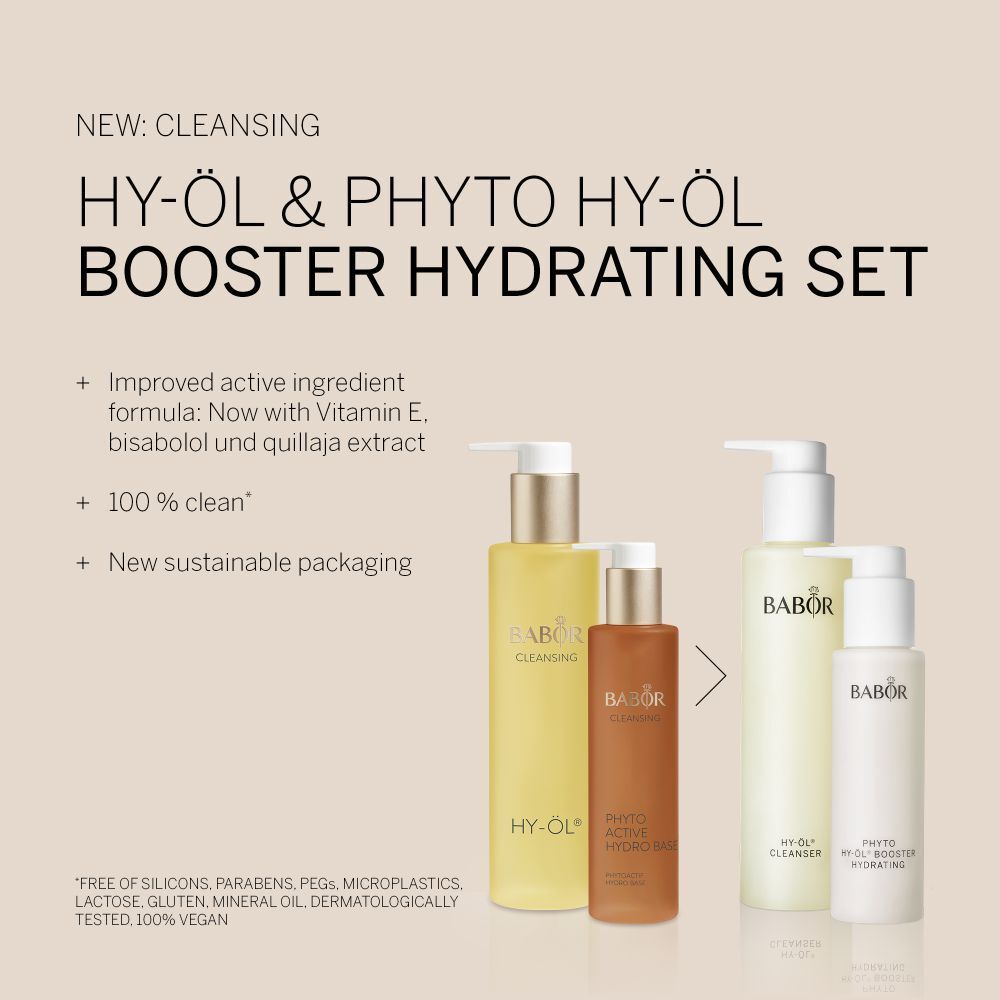 BABOR HY-OL Cleanser & Phyto HY-ÖL Booster Set Hydratant