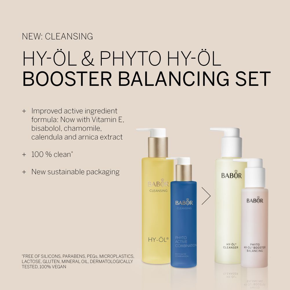 BABOR HY-OL Cleanser & Phyto HY-ÖL Booster Set Équilibrant