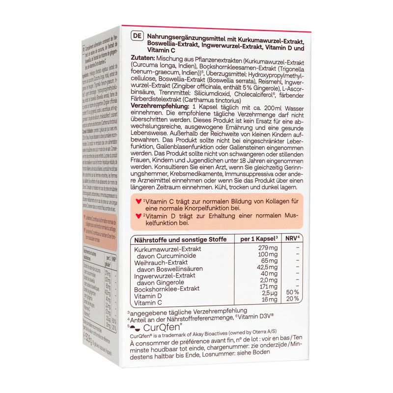 Dos de l'emballage. Texte: ingrédients, valeurs nutritionnelles, conseils d'utilisation, avertissements.