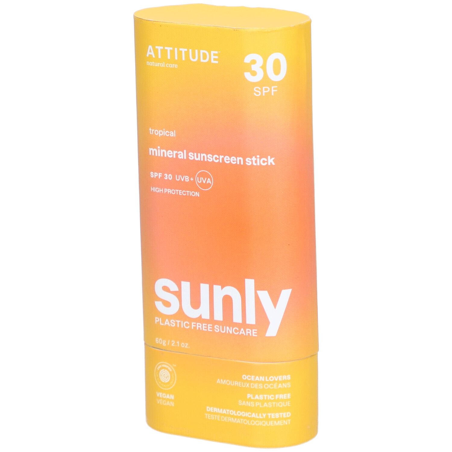 ATTITUDE™ Sunly Stick Solaire Tropical SPF30