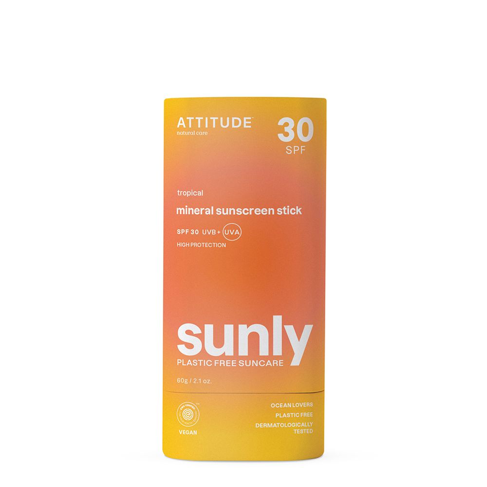 ATTITUDE™ Sunly Stick Solaire Tropical SPF30