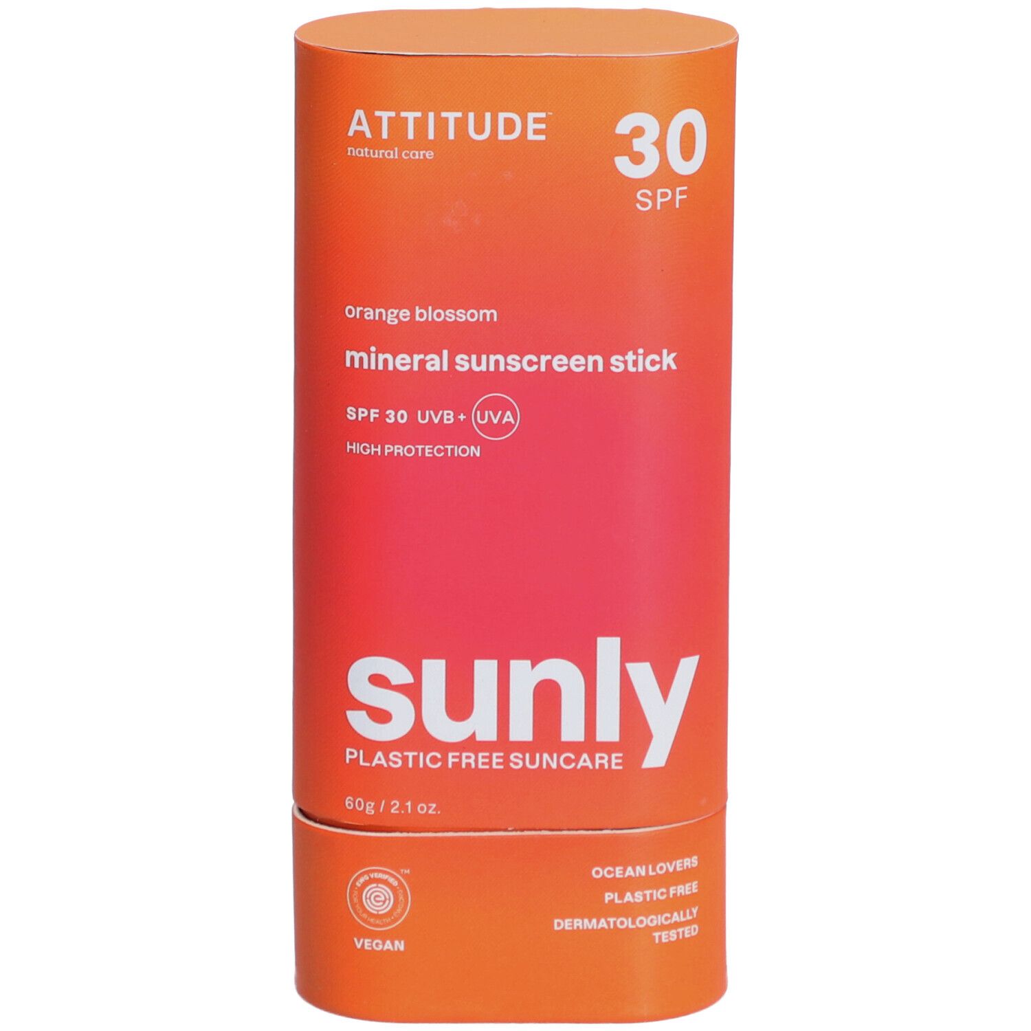 Attitude Sunly Sonnencreme Orangenblüte SPF30