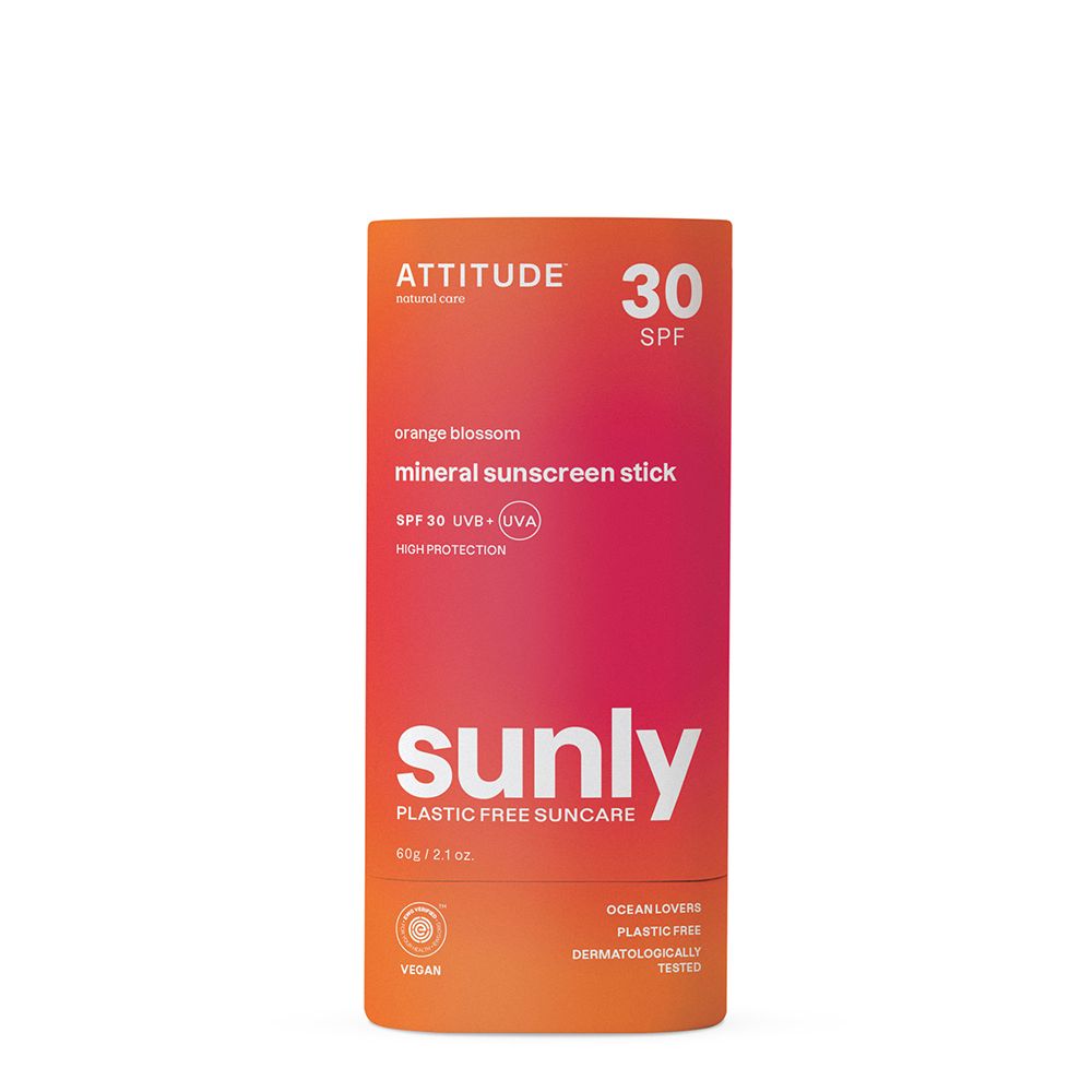 Attitude Sunly Sonnencreme Orangenblüte SPF30