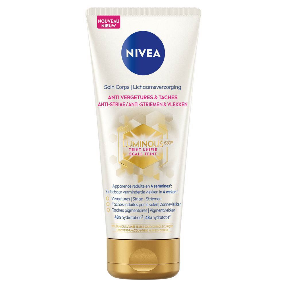 Nivea Luminous 630Lichaamsverzorging Anti-Striemen & Vlekken Creme 200ml