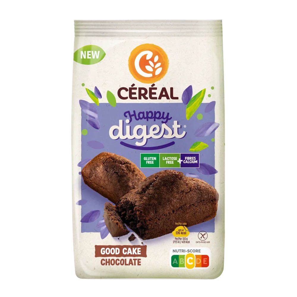 CÉRÉAL Happy Digest - Guter Schokoladenkuchen