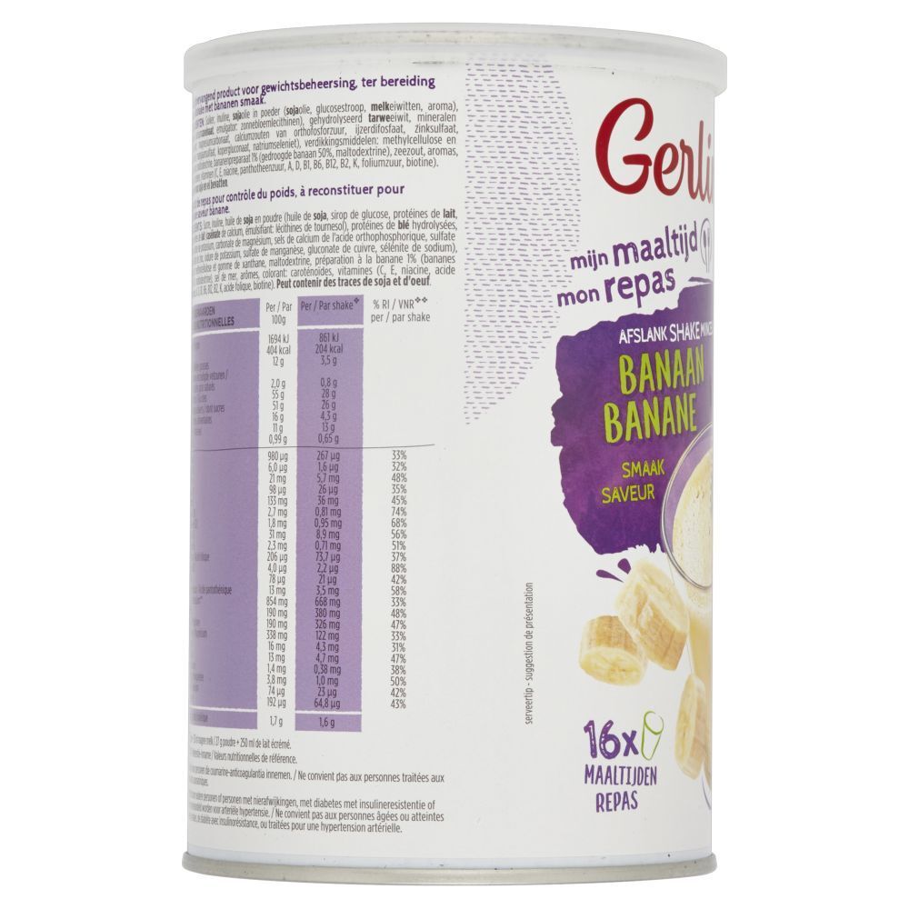 GERLINÉA Meine Mahlzeit - Bananen-Schlankheitsshake