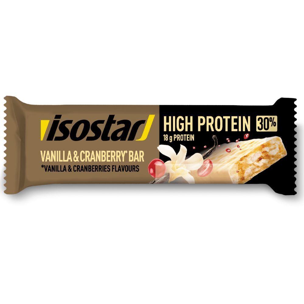 ISOSTAR Proteinriegel Vanille und Cranberry