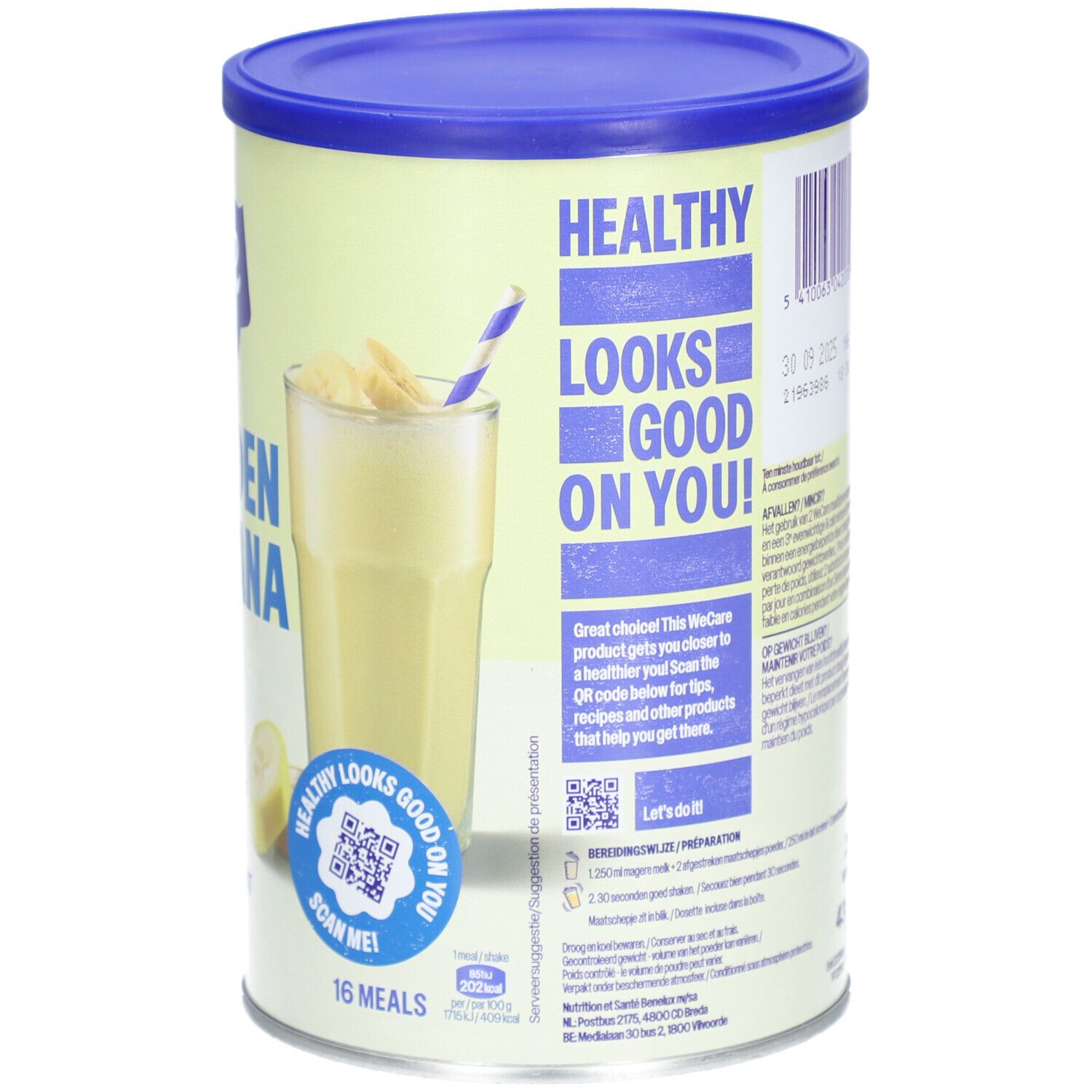 WE CARE Shake Golden Banana