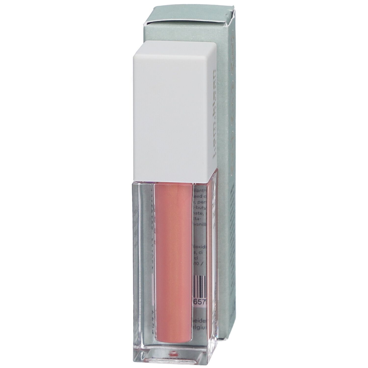 Flüssiges Rouge Grapefruit, Flasche und Verpackung. Aufschrift: i.am.klean, liquid blush.
