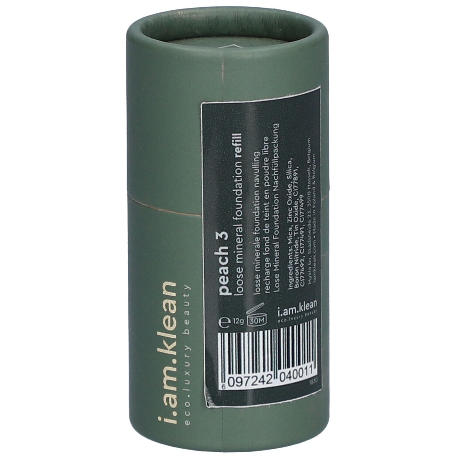 i.am.klean Recharge Lose Mineral Foundation Pfirsich 3