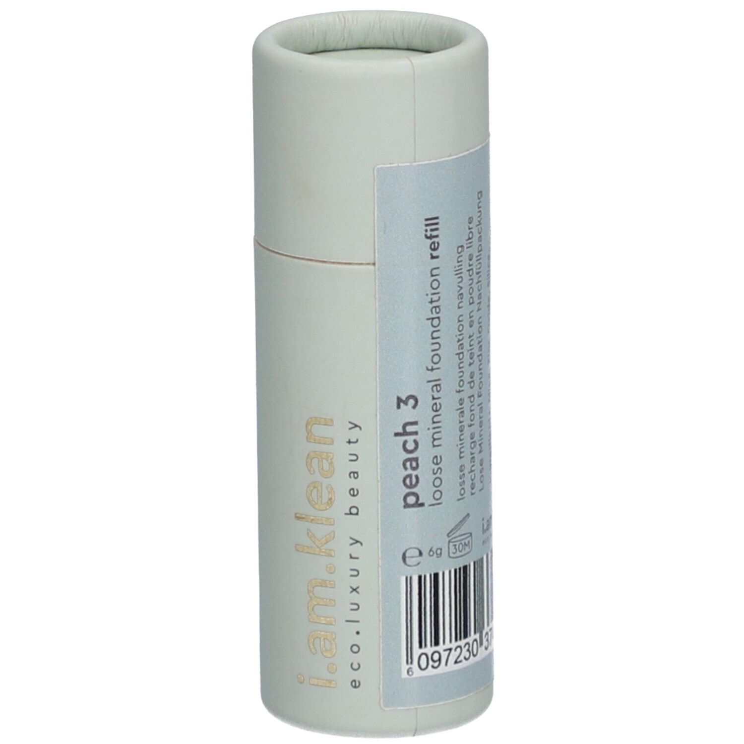 i.am.klean Recharge Lose Mineral Foundation Pfirsich 3