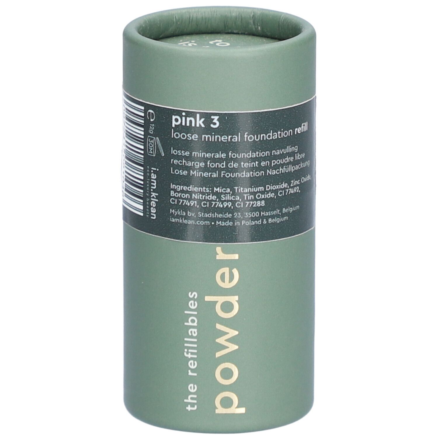 i.am.klean Recharge Lose Mineral Foundation Rosa 3