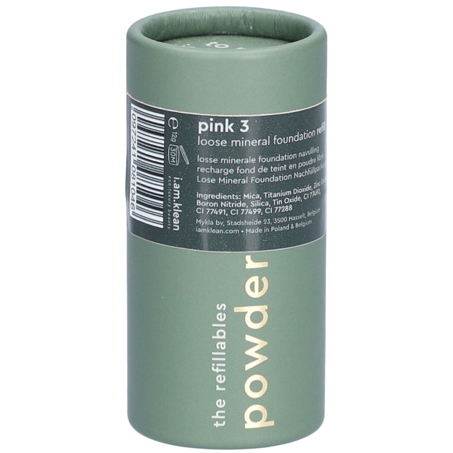 i.am.klean Recharge Lose Mineral Foundation Rosa 3